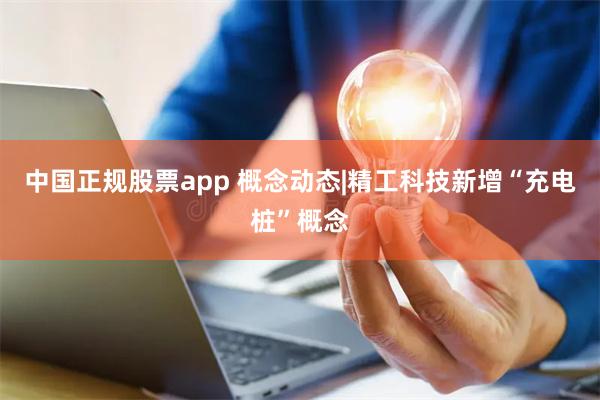 中国正规股票app 概念动态|精工科技新增“充电桩”概念