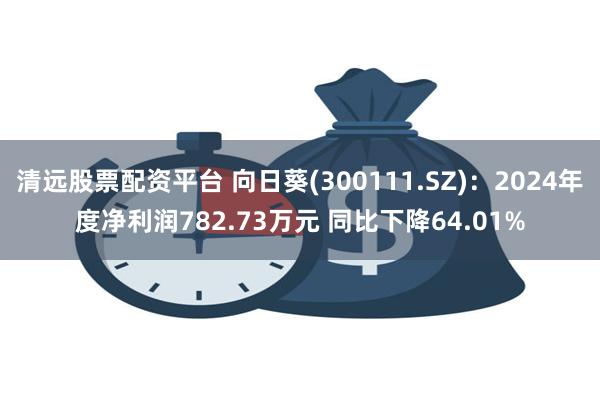 清远股票配资平台 向日葵(300111.SZ)：2024年度净利润782.73万元 同比下降64.01%